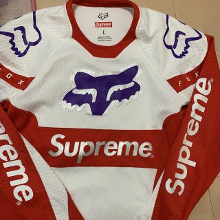 シュプリーム(Supreme)の激レアL！Supreme×FOX RACING Moto Jersey Top(ジャージ)