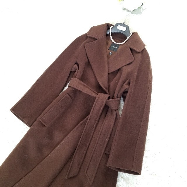 Max Mara manuela ウール　ロングジレ　新品