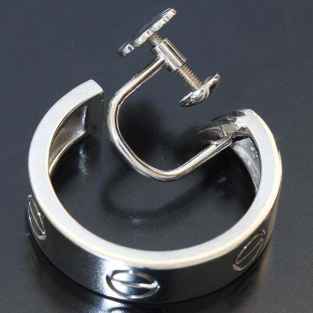 Cartier - カルティエ ラブイヤリング 片方 18KWG 750 D8630の通販 by