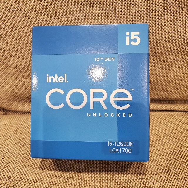 PCパーツintel core i5 12600k 新品未開封