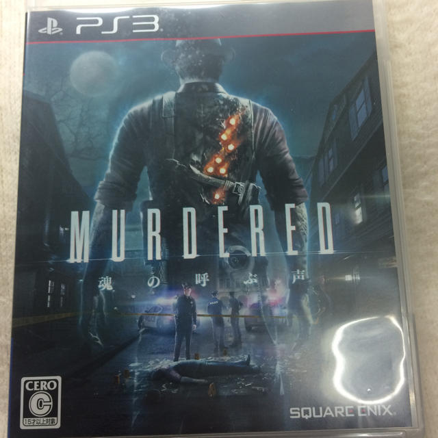 SQUARE ENIX(スクウェアエニックス)の[PS3]MURDERED~魂の呼ぶ声~ エンタメ/ホビーのゲームソフト/ゲーム機本体(家庭用ゲームソフト)の商品写真