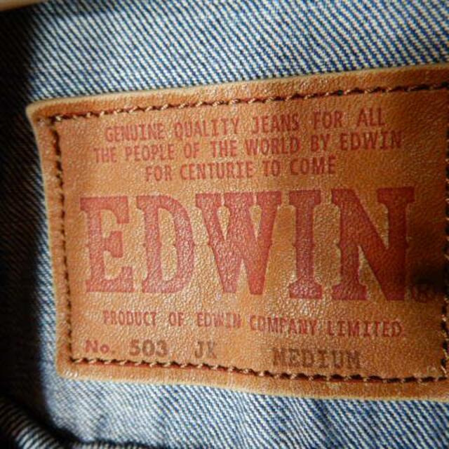 EDWIN(エドウィン)のo4101　エドウィン　503　JK　5035　デニム　ジャケット メンズのジャケット/アウター(Gジャン/デニムジャケット)の商品写真