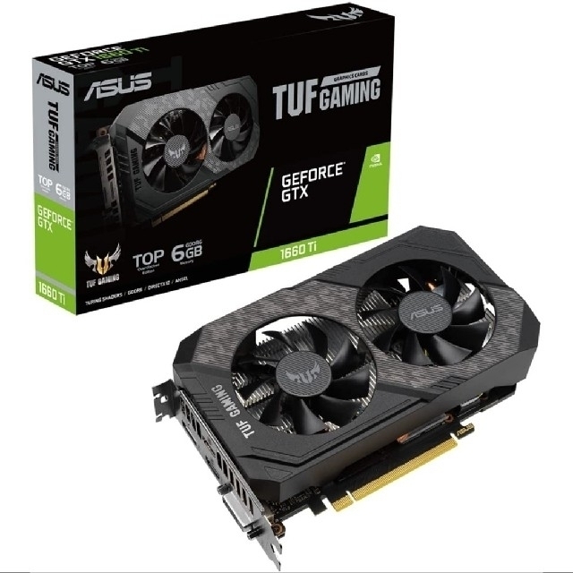 gpu新品 ASUS TUF-GTX1660TI-6G-EVO-GAMING