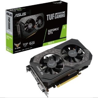 エイスース(ASUS)の新品 ASUS TUF-GTX1660TI-6G-EVO-GAMING(PCパーツ)