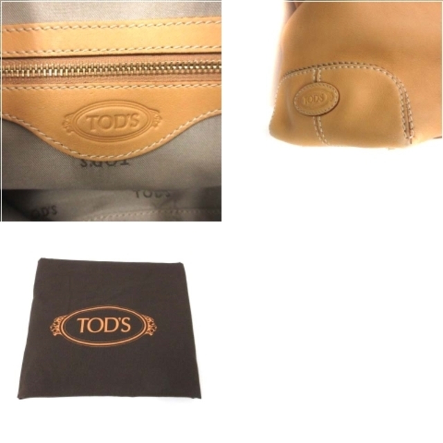 TOD'S(トッズ)のトッズ TOD'S ハンドバッグ ショルダーバッグ 2way レザー 茶色 レディースのバッグ(ハンドバッグ)の商品写真
