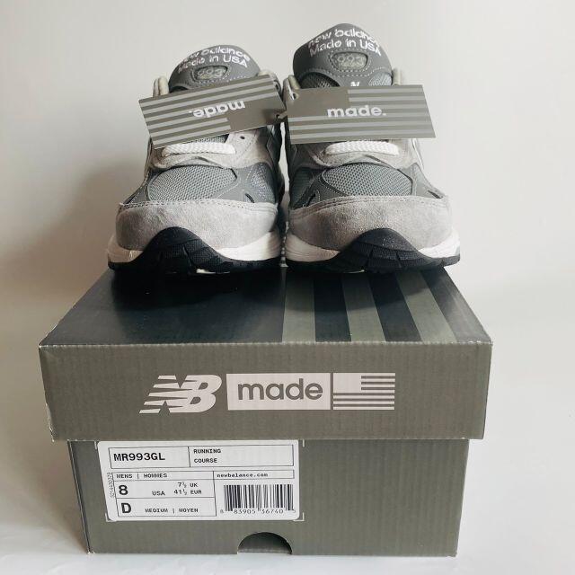 New Balance - 【新品未使用】☆US8・26cm☆ニューバランス 993 グレー