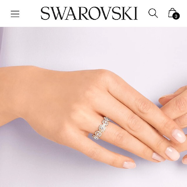 【SWAROVSKI】スワロフスキー Angelic アンジェリック リング