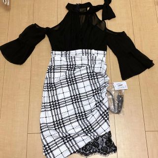 デイジーストア(dazzy store)のキャバドレス黒Lサイズ(ナイトドレス)