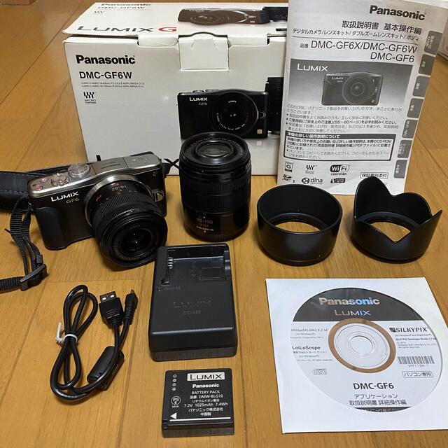 Panasonic LUMIX ダブルズームキット DMC-GF6 DMC-GF2810g手ブレ補正機能