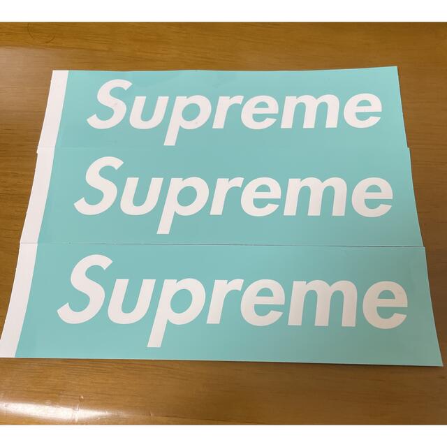 Supreme(シュプリーム)のsupreme tiffany box logo sticker エンタメ/ホビーのエンタメ その他(その他)の商品写真