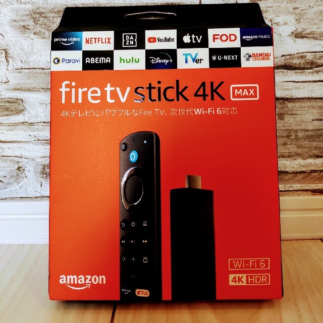 新品未開封 Amazon fire stick 4k max