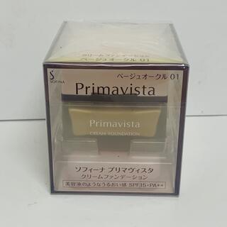 プリマヴィスタ(Primavista)のプリマヴィスタ  クリームファンデーション ベージュオークル01(ファンデーション)