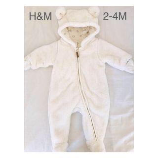 エイチアンドエム(H&M)のむむ様専用　H&Mくま耳ボア 70(カバーオール)