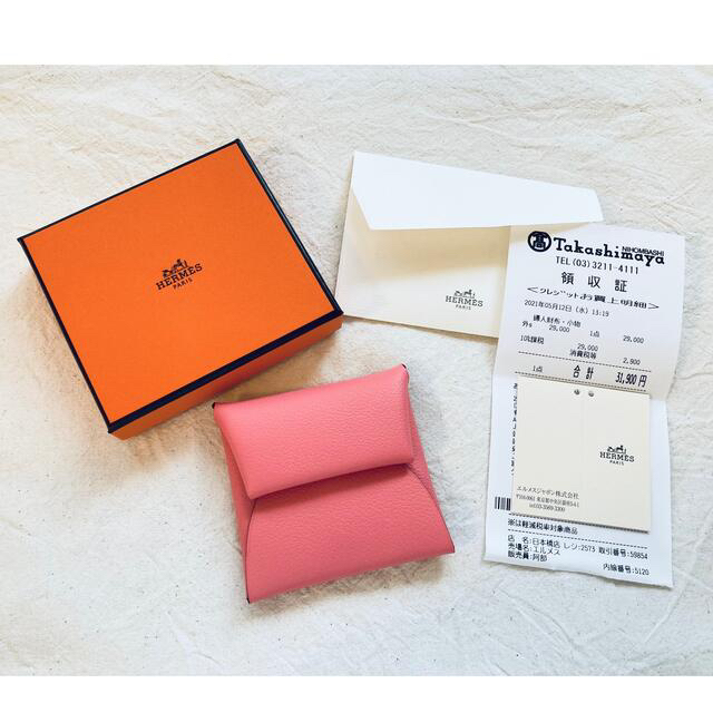 Hermes(エルメス)の新品　エルメス　コインパース　ピンク レディースのファッション小物(コインケース)の商品写真