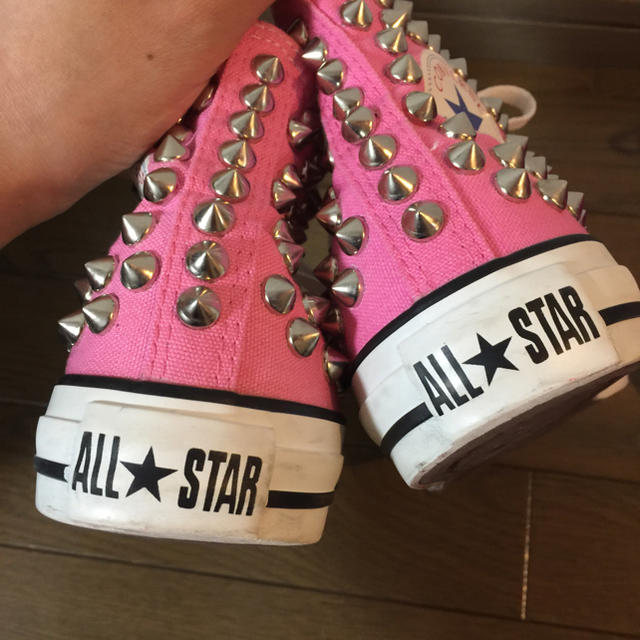 CONVERSE(コンバース)のコンバース オールスター❤︎ピンク レディースの靴/シューズ(スニーカー)の商品写真