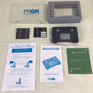 プロギア(PRGR)のプロギア PRGR ヘッドスピード測定器(その他)