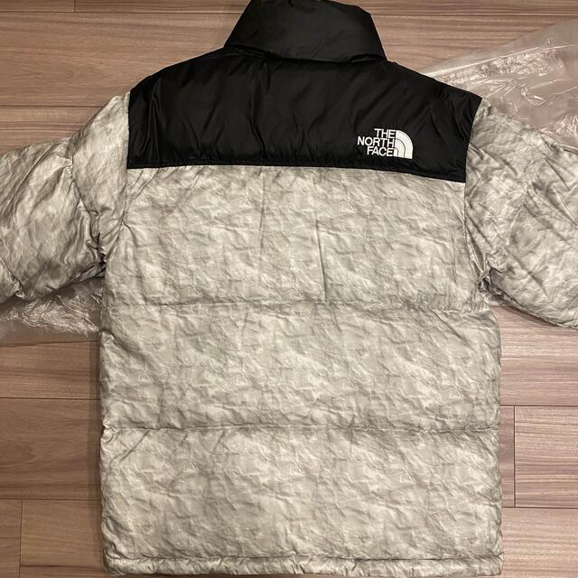 supreme tnf paper print nuptse jacket