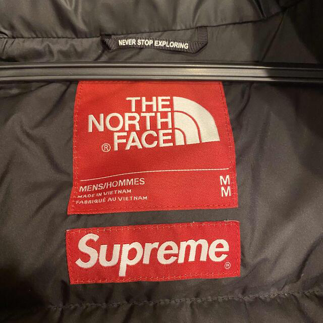 supreme tnf paper print nuptse jacket