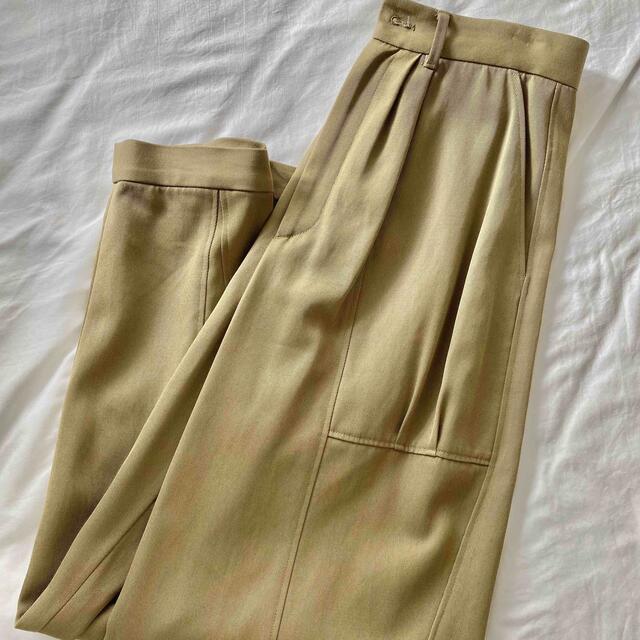 レディース＜6(ROKU)＞RAYON COTTON TUCK PANTS/パンツ