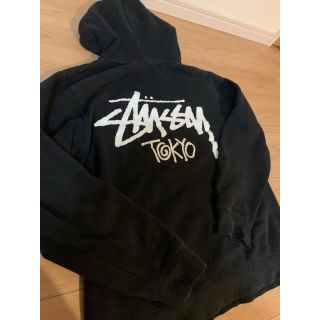 ステューシー(STUSSY)のストゥーシー パーカー ブラック(パーカー)