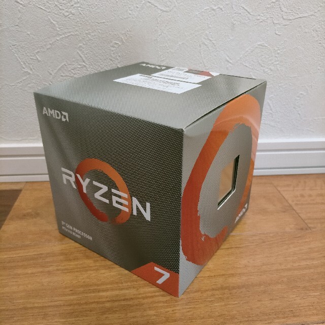 新品 AMD CPU Ryzen 7 3700X BOX クーラー付PCパーツ