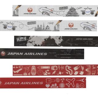 ジャル(ニホンコウクウ)(JAL(日本航空))の【美品】JAL マスキングテープ 3個セット(テープ/マスキングテープ)