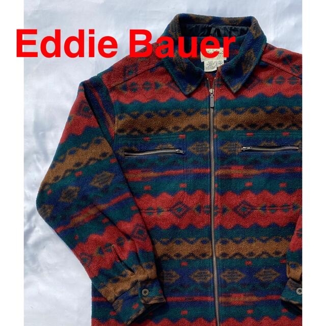 Eddie Bauer ジャケット　ネイティブ　ヴィンテージ　ビンテージ