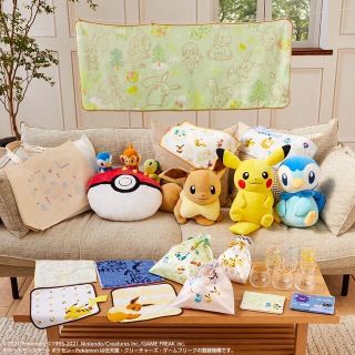 バンダイ(BANDAI)のポケモン　一番くじ　F賞ポーチセット(キャラクターグッズ)