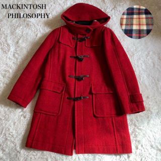 マッキントッシュフィロソフィー(MACKINTOSH PHILOSOPHY)のマッキントッシュフィロソーフィー ダッフルコート　赤　38　Mサイズ(ダッフルコート)