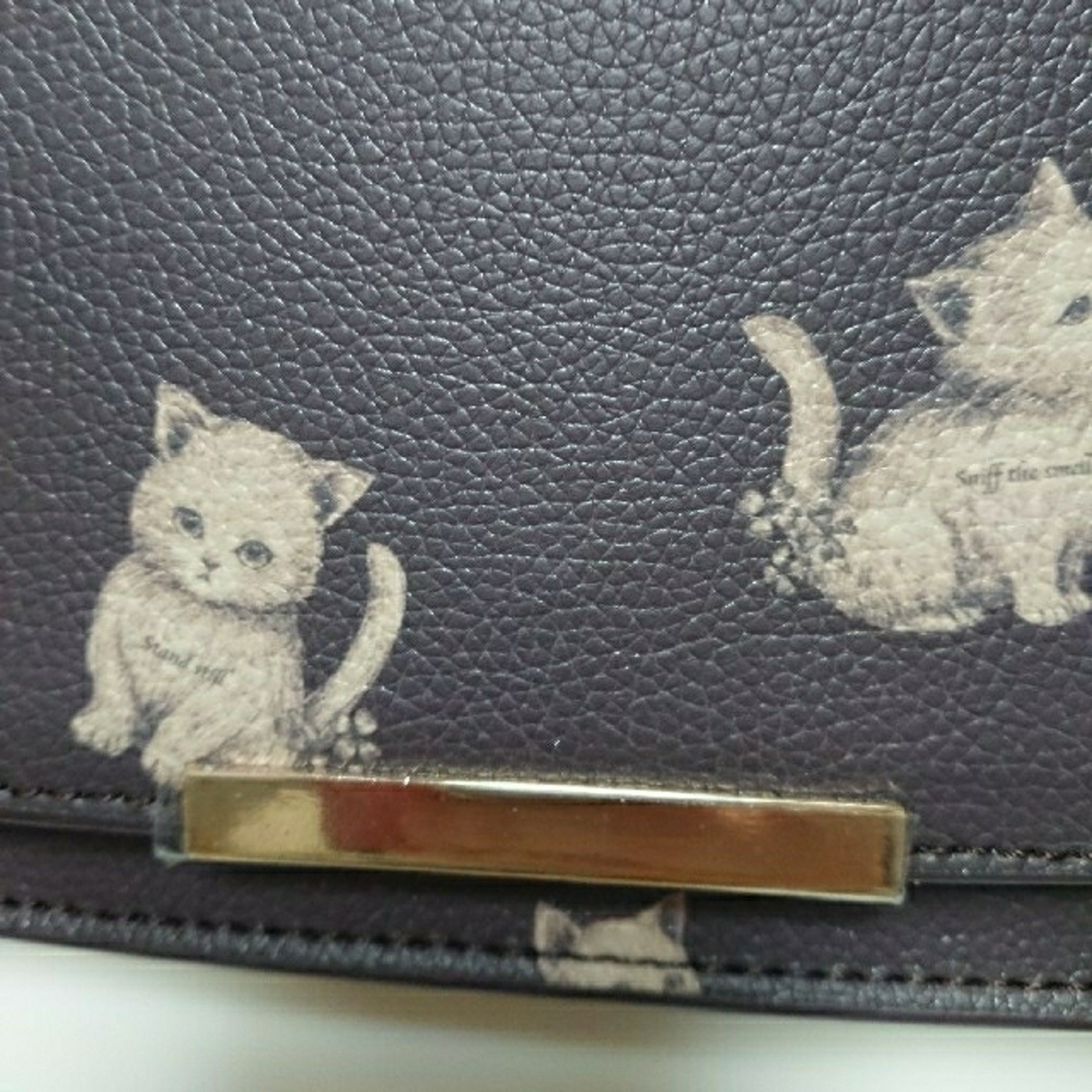 franche lippee(フランシュリッペ)の【激レア・送込】フランシュリッペ 猫柄 ショルダー ポシェット レディースのバッグ(ショルダーバッグ)の商品写真