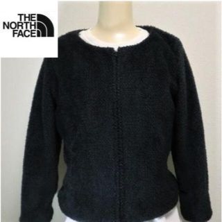 ザノースフェイス(THE NORTH FACE)のTHE NORTH FACE ノーカラーフリースジャケット　ネイビーMサイズ(その他)