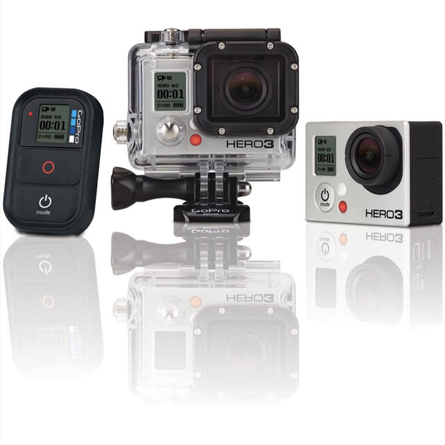 GoPro(ゴープロ)のGoPro HERO3 SILVER EDITION スマホ/家電/カメラのカメラ(ビデオカメラ)の商品写真