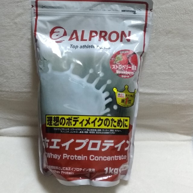 ALPRON ホエイプロテイン　ストロベリー味1kg 食品/飲料/酒の健康食品(プロテイン)の商品写真