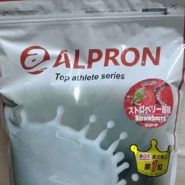 ALPRON ホエイプロテイン　ストロベリー味1kg 食品/飲料/酒の健康食品(プロテイン)の商品写真
