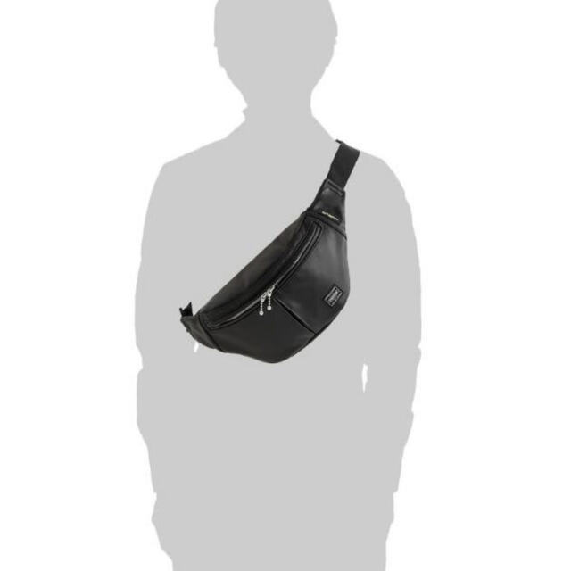 Lewis Leathers(ルイスレザー)のルイスレザー　ポーター　ウエストポーチ　新品未使用　ブラック メンズのバッグ(ウエストポーチ)の商品写真
