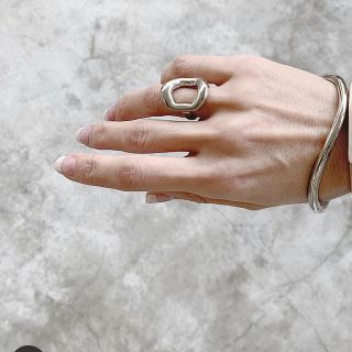 美品☆CHIEKO＋☆チエコプラス☆circle ring † silver13(リング(指輪))