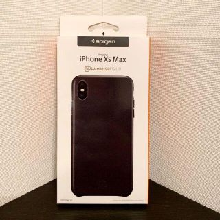 シュピゲン(Spigen)の【新品未使用】iPhone XS Max ケース 黒 Spigen(iPhoneケース)