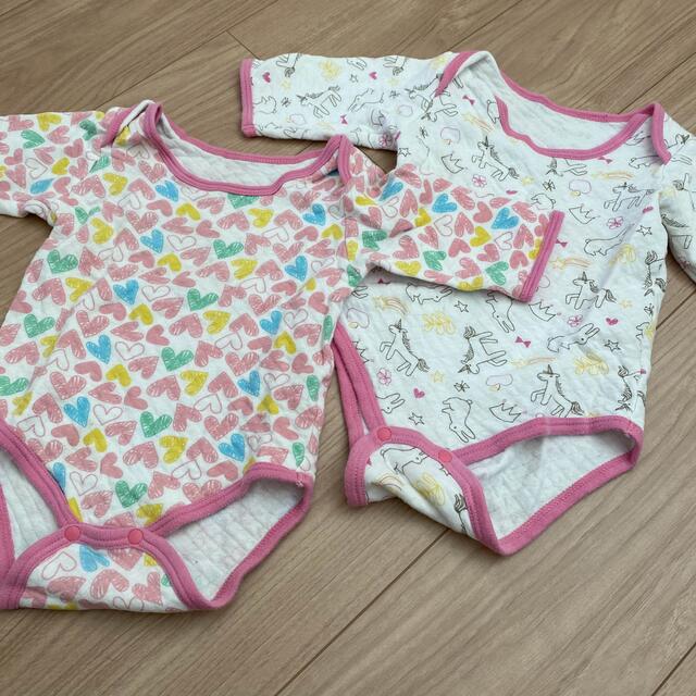 長袖ロンパース 2枚セット | フリマアプリ ラクマ
