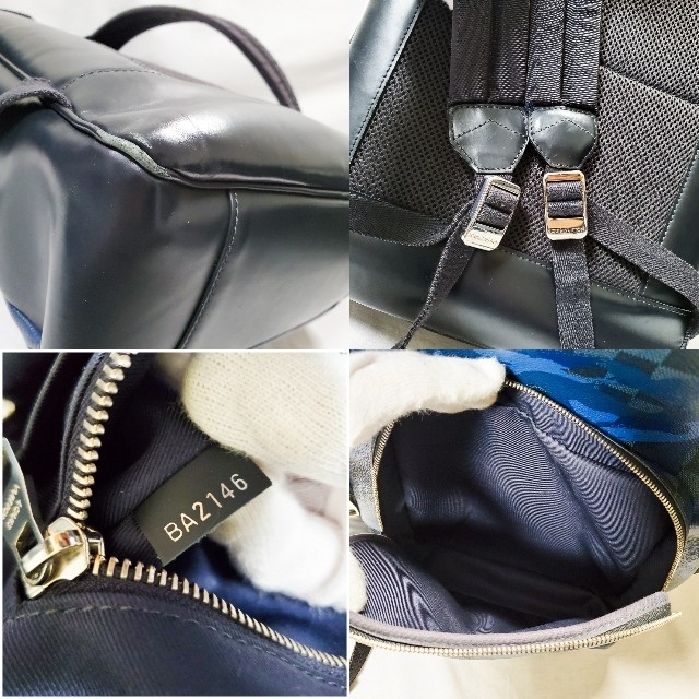 【美品】LOUISVUITTON　ダミエコバルト　アンディ　バックパック