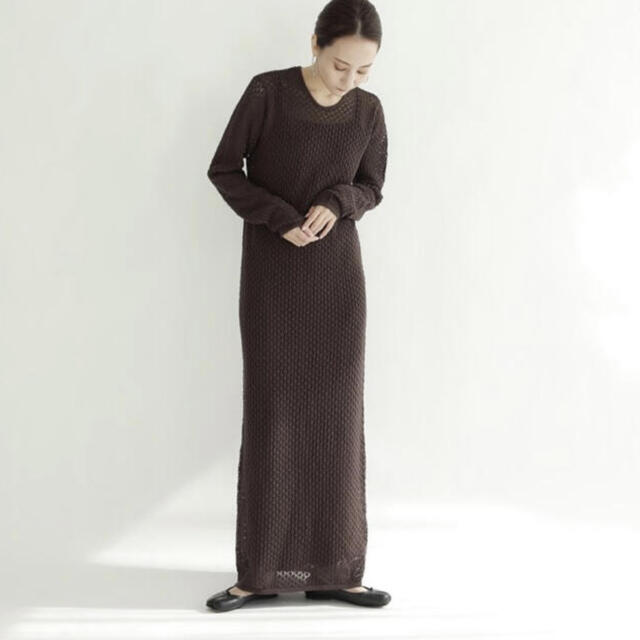 ローレン louren vintage lace knit dressの通販 by kh.5__｜ラクマ