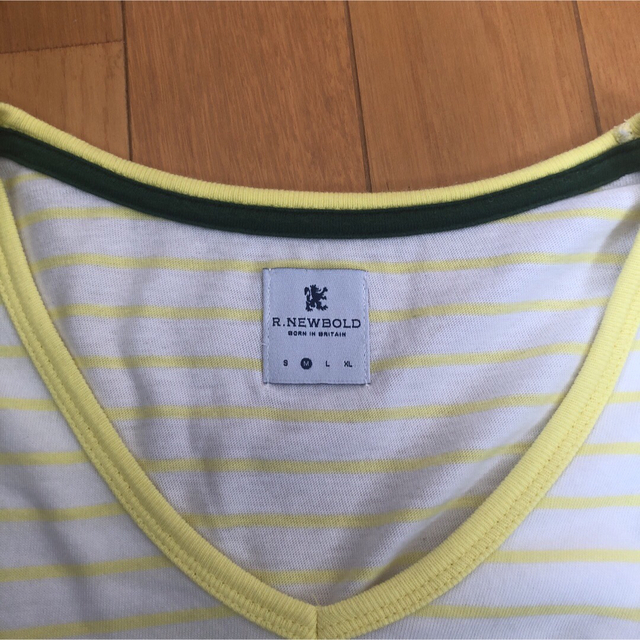 R.NEWBOLD(アールニューボールド)のR.NEWBOLD  長袖Tシャツ　ボーダー　メンズ　トップス メンズのトップス(Tシャツ/カットソー(七分/長袖))の商品写真