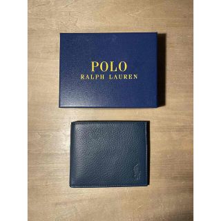 ポロラルフローレン(POLO RALPH LAUREN)の【新品】ポロラルフローレン☆二つ折り財布(折り財布)