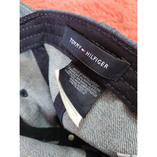 TOMMY HILFIGER(トミーヒルフィガー)のトミーヒルフィガー　デニム　キャップ レディースの帽子(キャップ)の商品写真