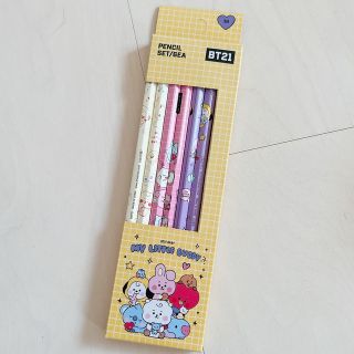 ボウダンショウネンダン(防弾少年団(BTS))のBTS BT21 マイリトルバディー 鉛筆 6本セット(キャラクターグッズ)