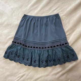 アクシーズファム(axes femme)の【69】axes femme モコモコお花ぺチスカート(その他)