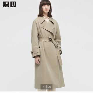 ユニクロ(UNIQLO)のUNIQLO  ユニクロ　トレンチコート　S(トレンチコート)