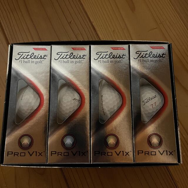 Titleist(タイトリスト)のProv1X [日本販売モデル]領収書可　新品タイトリスト2021年モデル３箱 スポーツ/アウトドアのゴルフ(その他)の商品写真