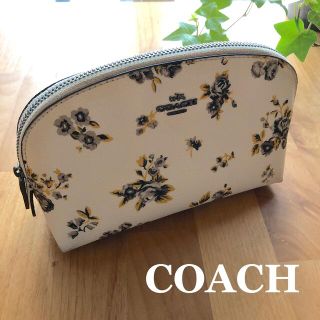 コーチ(COACH)の全品5〜8％引き12/5迄COACH プレーリーフローラル 花柄プリントポーチ(財布)