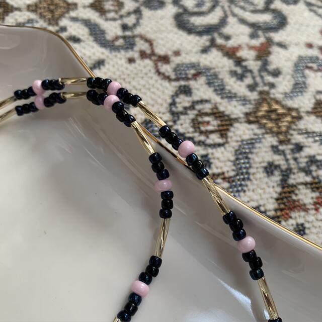 BEAUTY&YOUTH UNITED ARROWS(ビューティアンドユースユナイテッドアローズ)のoriginal beads necklace116 天然石 ハート ハンドメイドのアクセサリー(ネックレス)の商品写真