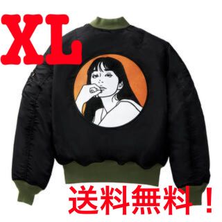 エフティーシー(FTC)のonair kyne ma-1 jacket キネ ジャケット(ナイロンジャケット)